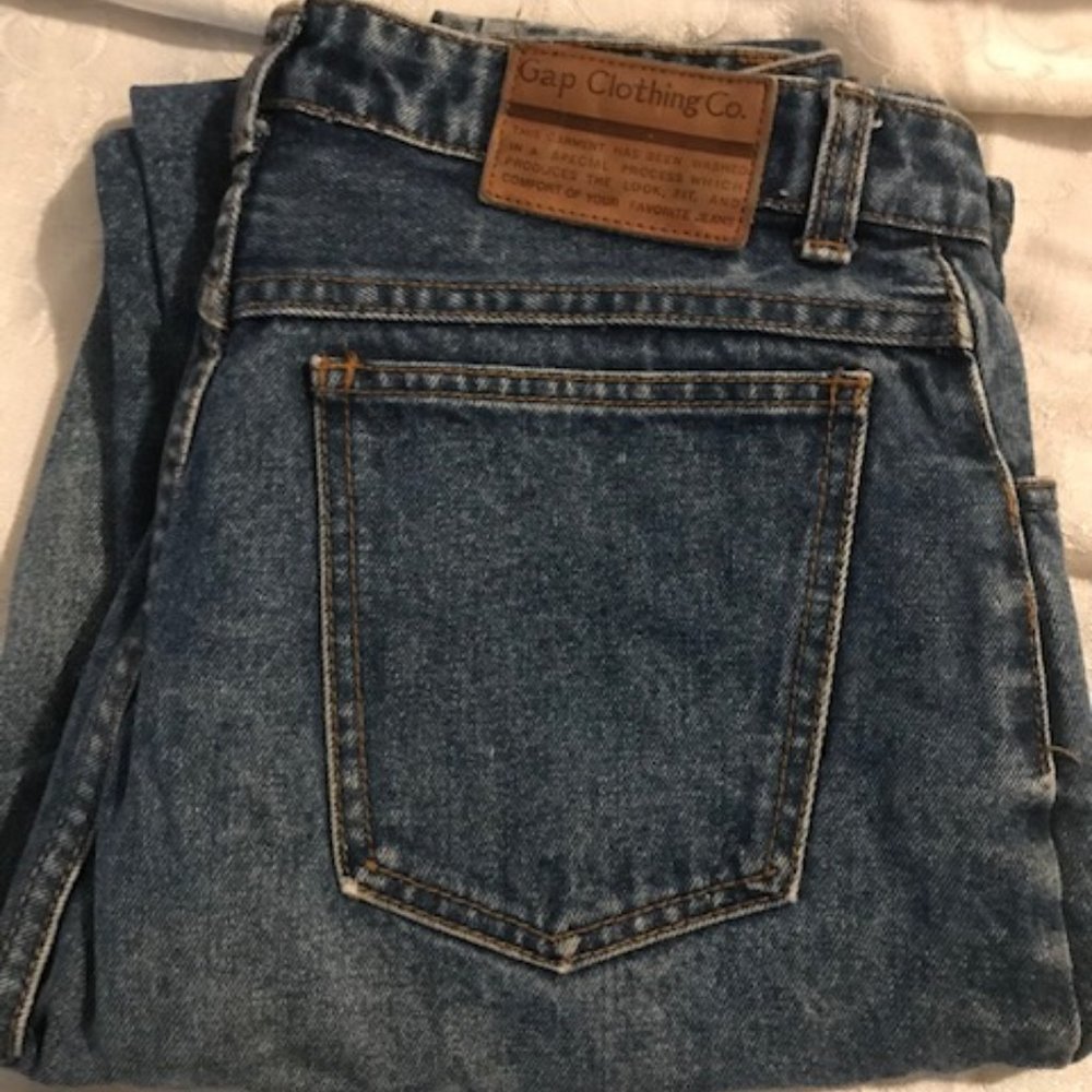 Vintage 1980's Gap Clothing Co size 13/14 Jeans.
